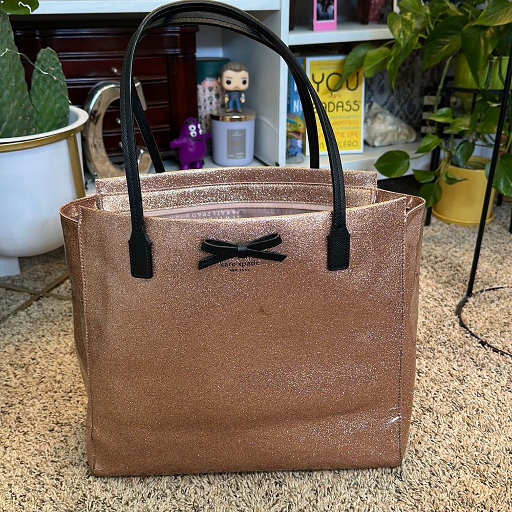 Kate spade glitter shoulder bag